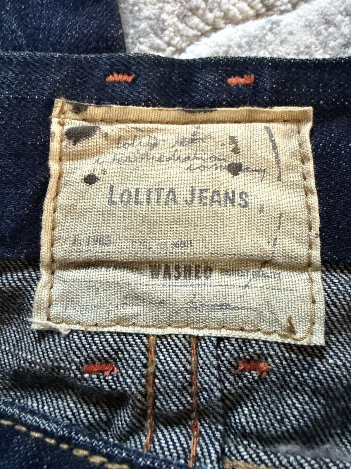 If Six Was Nine Lolita Concert Club Shadow Mud Wash Studded Flared Jeans Size US 30 / EU 46 - 21 Thumbnail