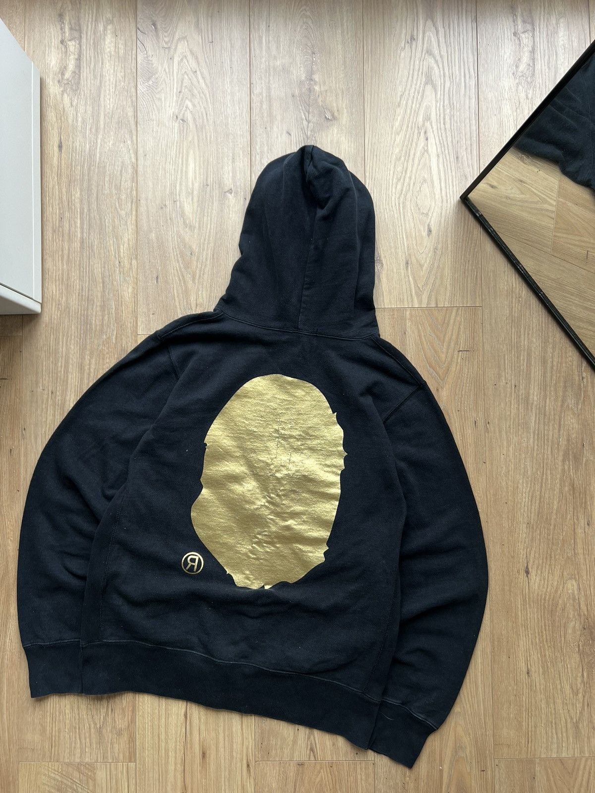 Bape BAPE GOLD FOIL APE HEAD HOODIE Size US L / EU 52-54 / 3 - 2 Thumbnail