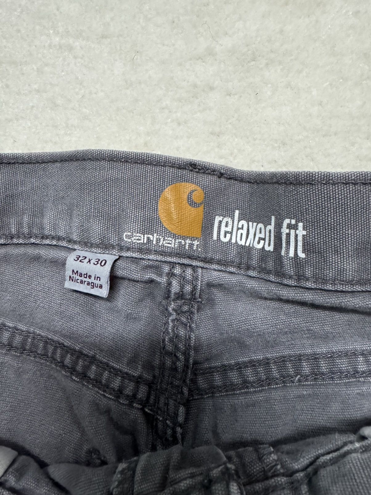 Carhartt VINTAGE 2000s CARHARTT RELAXED FIT THRASHED VERY WORN Size US 32 / EU 48 - 13 Thumbnail
