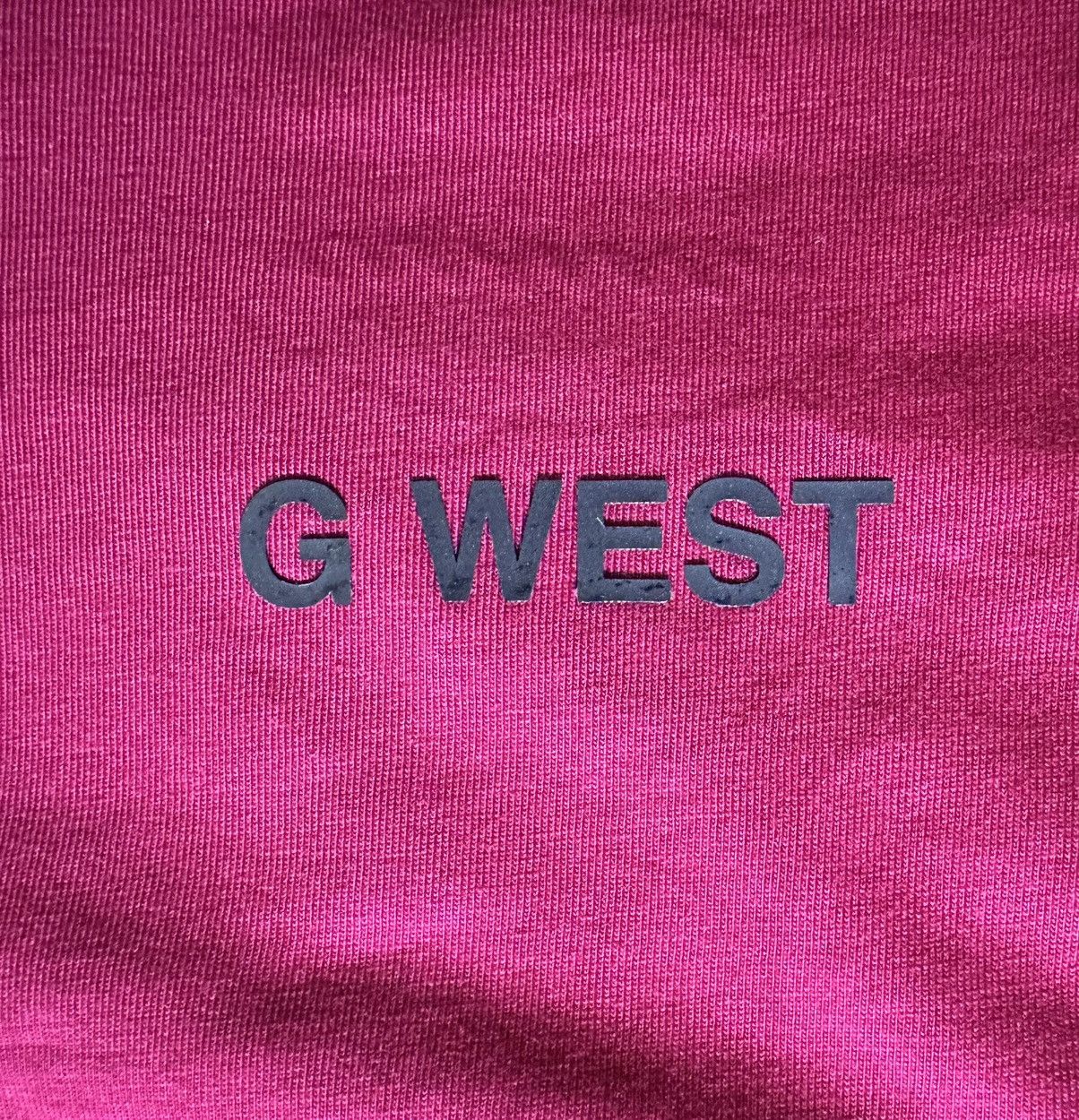 Other G-West Skeleton Streetwear T-Shirt ‘Burgundy’ Size US L / EU 52-54 / 3 - 3 Thumbnail