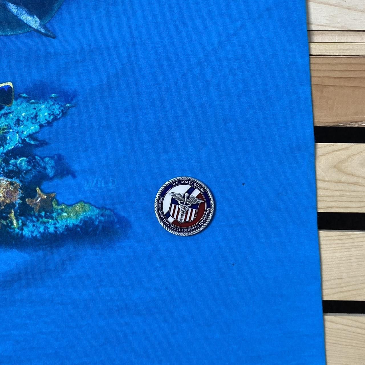 Other Vintage Marine Life Blue Dolphin Nature Tee Size XL Size US XL / EU 56 / 4 - 3 Thumbnail