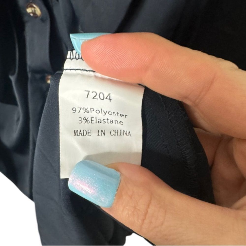 Other BTFBM SZ XL Button Down Ruched Shirt Dress Size XL / US 12-14 / IT 48-50 - 5 Thumbnail