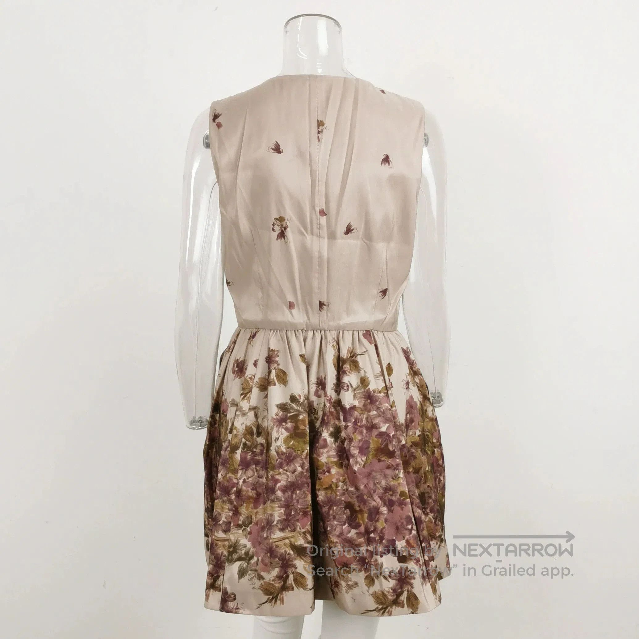 RED Valentino Red Valentino Floral Sleeveless Buttoned Dress. Size M / US 6-8 / IT 42-44 - 2 Thumbnail