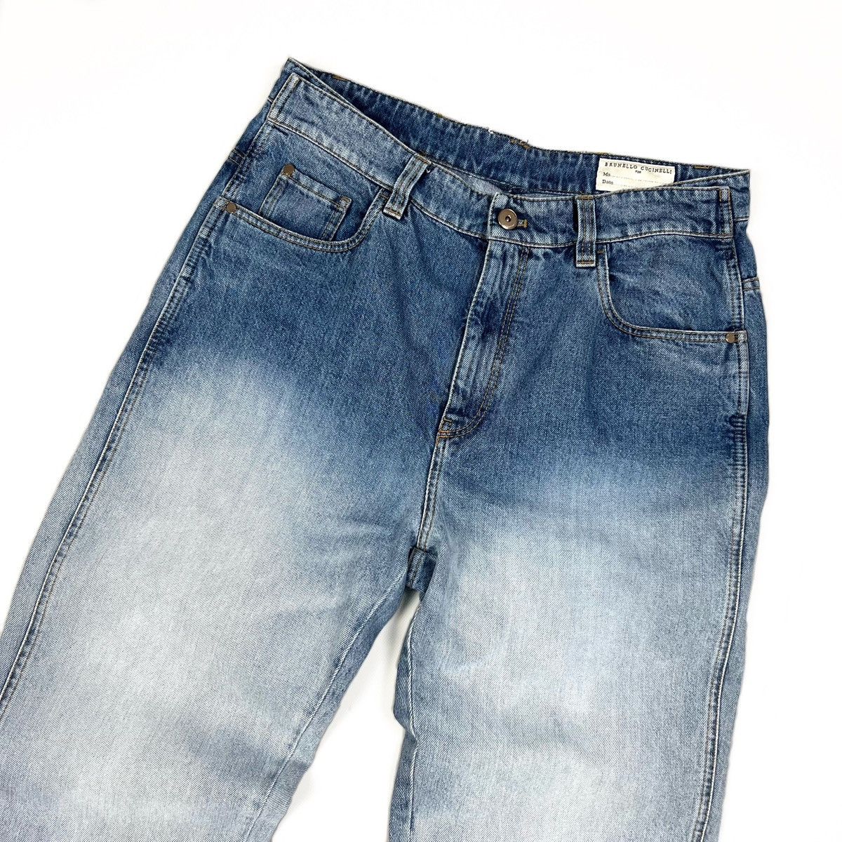 Brunello Cucinelli Auth Women’s Brunello Cucinelli Luxury Jeans Size USA 10 Size 32" / US 10 / IT 46 - 3 Thumbnail