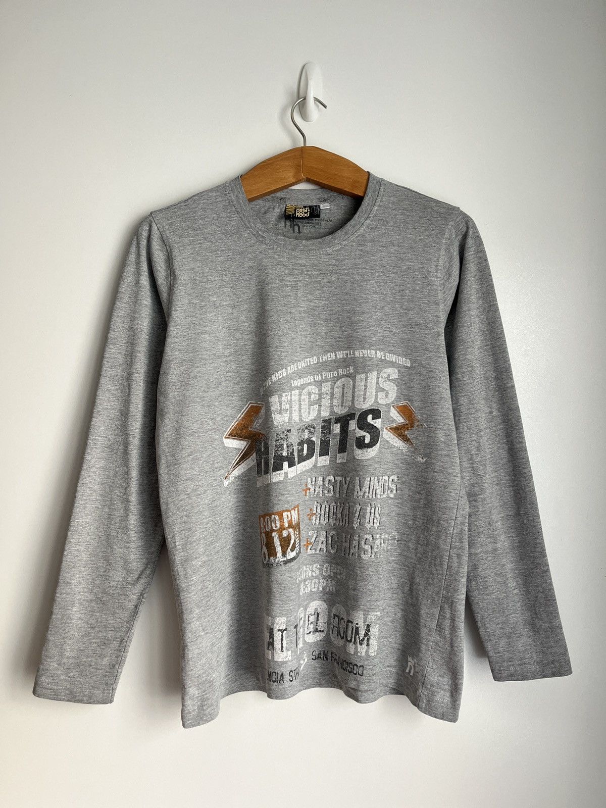 Neighborhood Neighborhood Vicious Habits Long Sleeve Tee Size US M / EU 48-50 / 2 - 1 Thumbnail