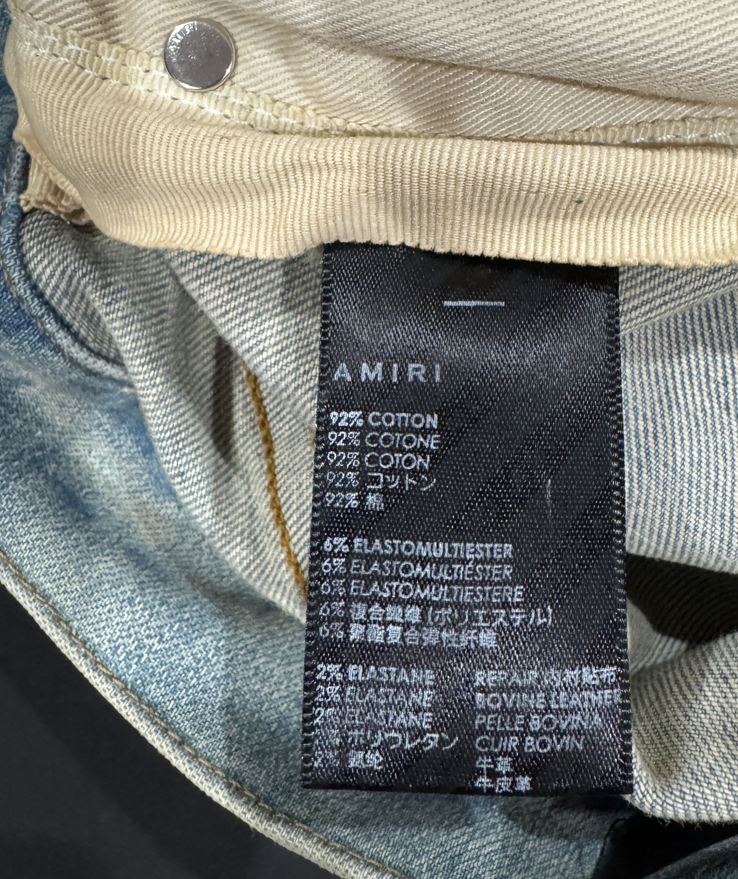 Amiri AMIRI MX1 JEANS SIZE 30 Size US 30 / EU 46 - 7 Thumbnail
