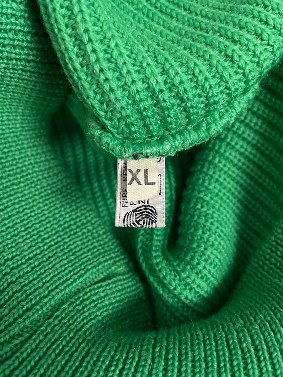 Moncler Moncler Sweater Green Vintage 1990s Rare Size US XL / EU 56 / 4 - 13 Thumbnail