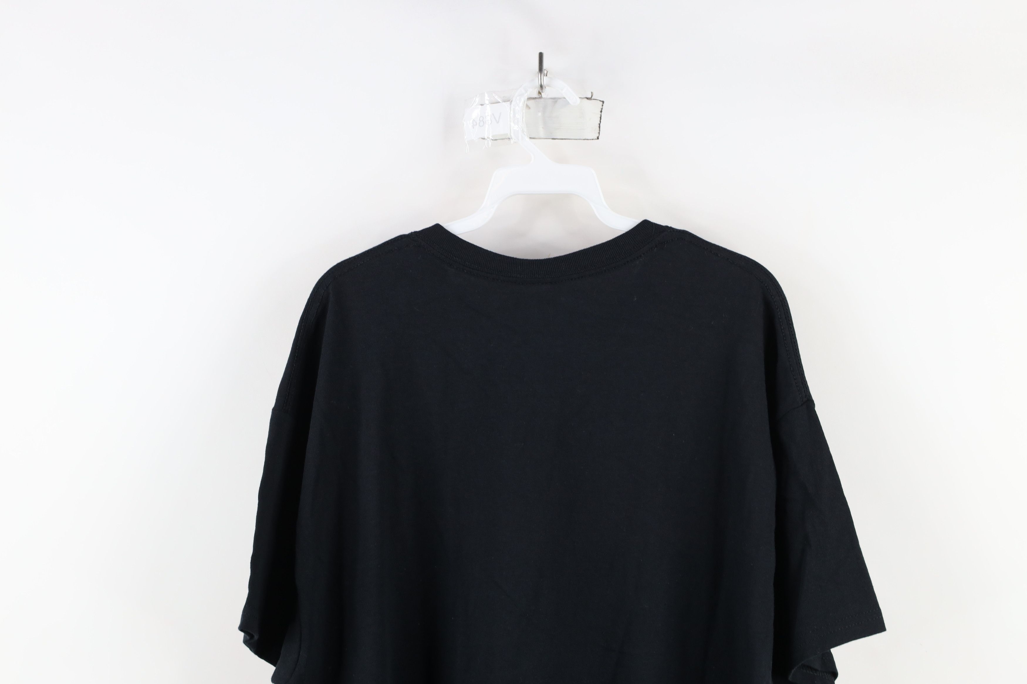 Vintage Vintage 90s Streetwear Short Sleeve Cotton T-Shirt Black Size US XL / EU 56 / 4 - 11 Thumbnail