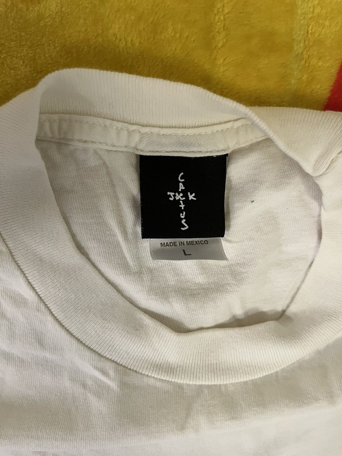 Travis Scott Travis Scott Air Records T-shirt Size US L / EU 52-54 / 3 - 2 Thumbnail