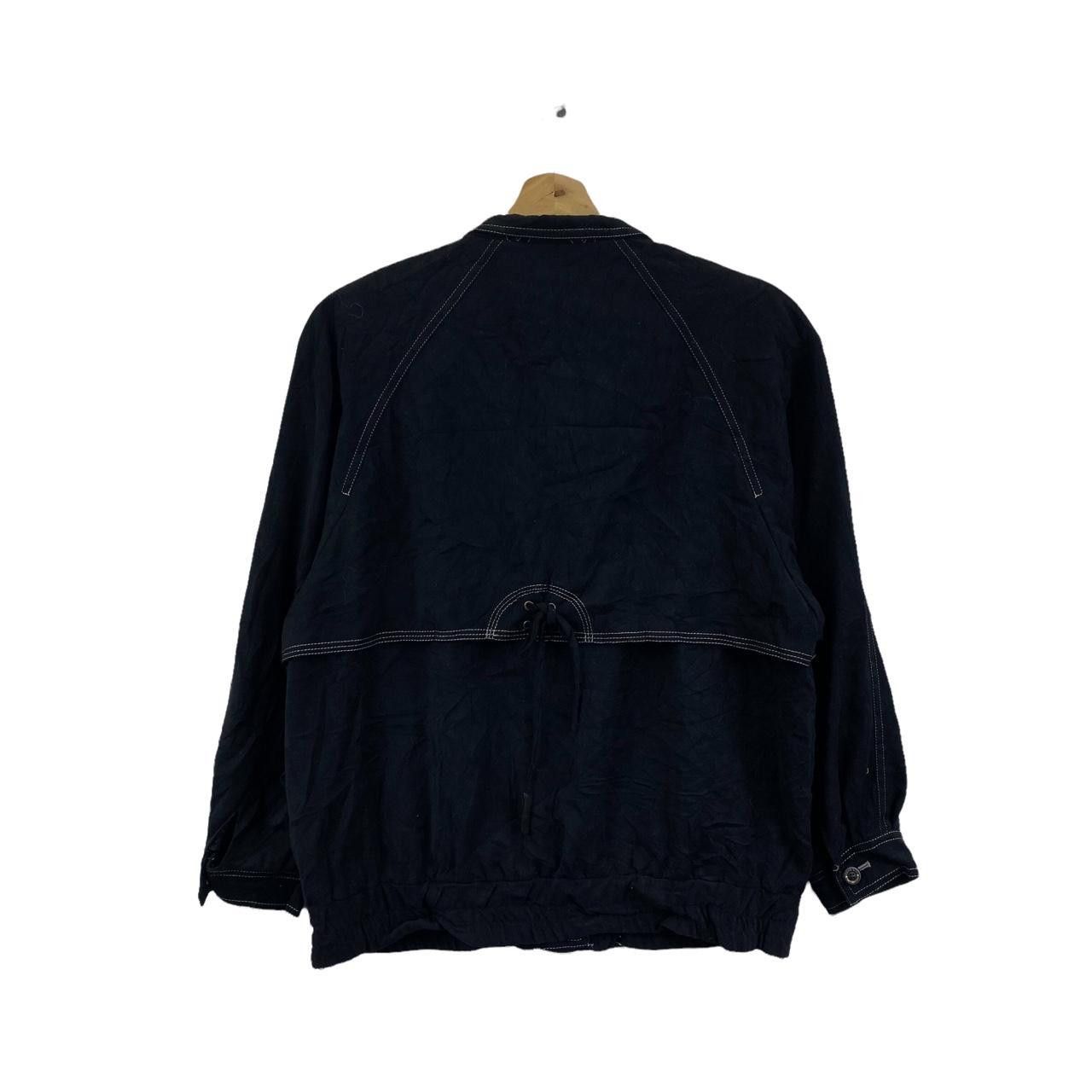 Vintage Vtg 90’ ROSELLE SOPHISTICATED Black Coat Jacket Size L / US 10 / IT 46 - 2 Thumbnail