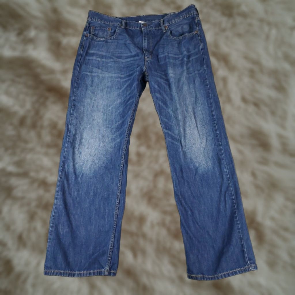 Levi's Levis 559 Relaxed Straight Leg Mens Jeans Blue 40x32 XL Extra Large Denim Pants Size US 40 / EU 56 - 1 Thumbnail