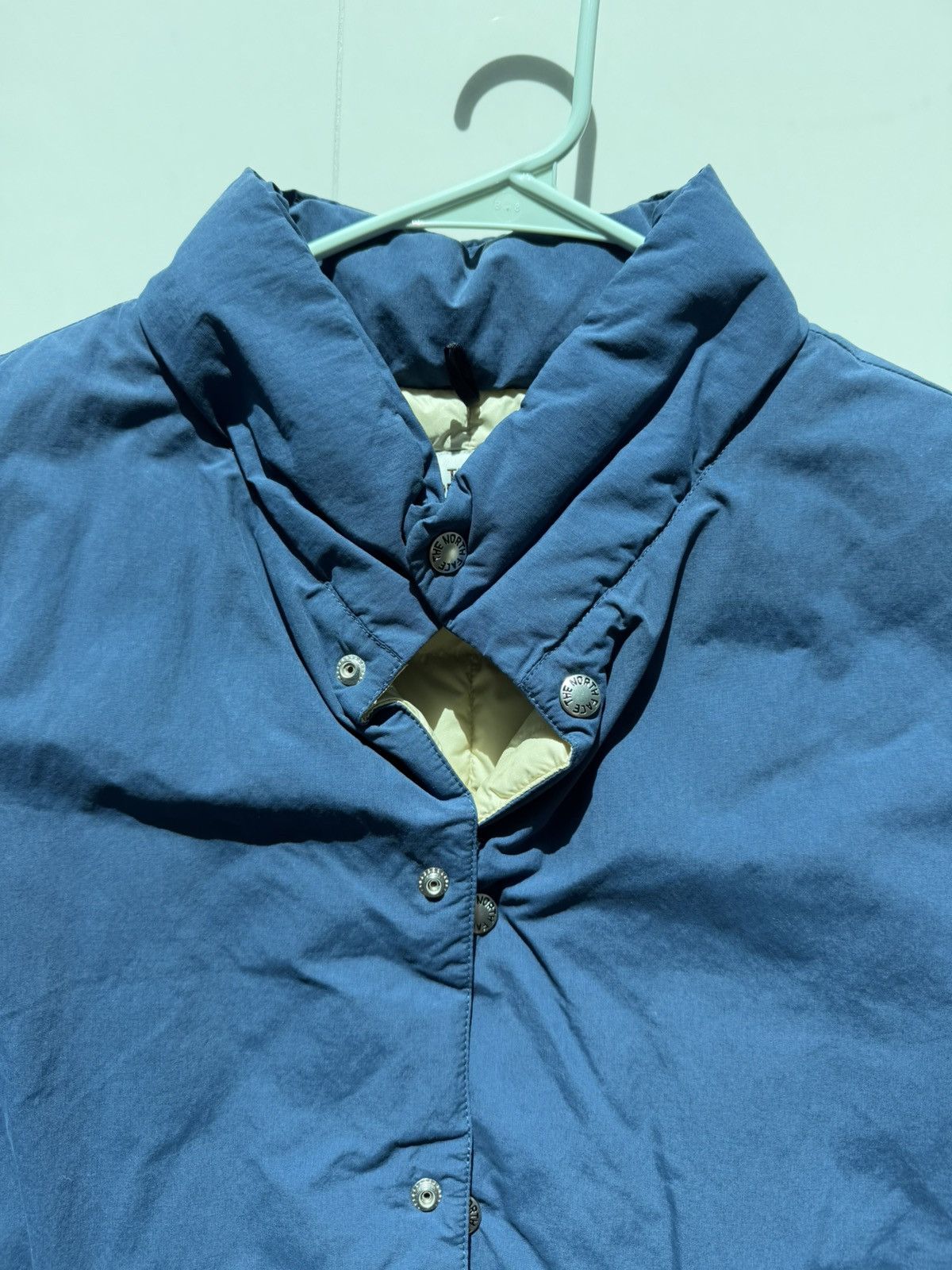 The North Face Vintage Down Blue Puffer Vest Size US XL / EU 56 / 4 - 5 Thumbnail