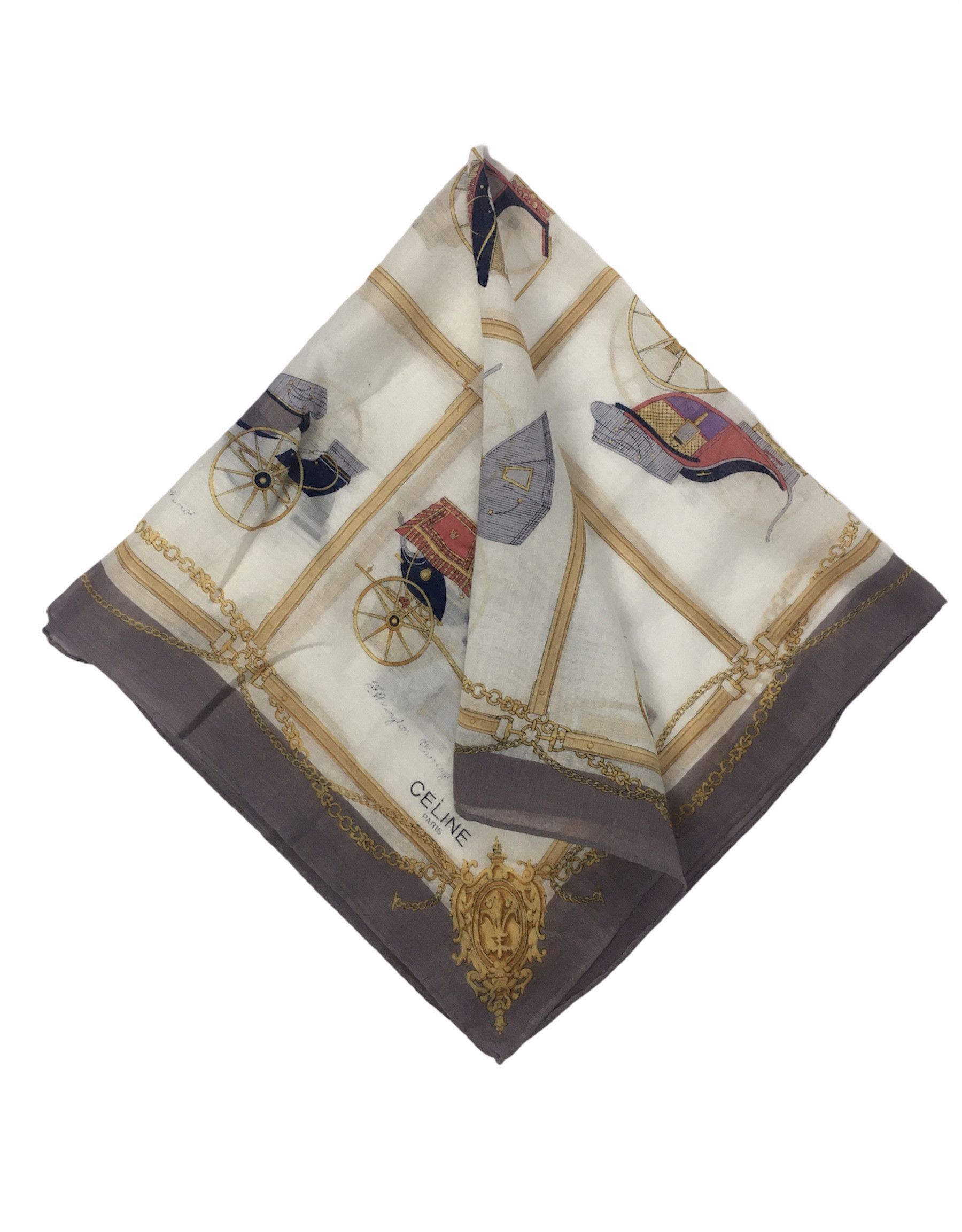 Celine Celine Handkerchief / Bandana / Neckerchief HKC0116 Size ONE SIZE - 1 Thumbnail