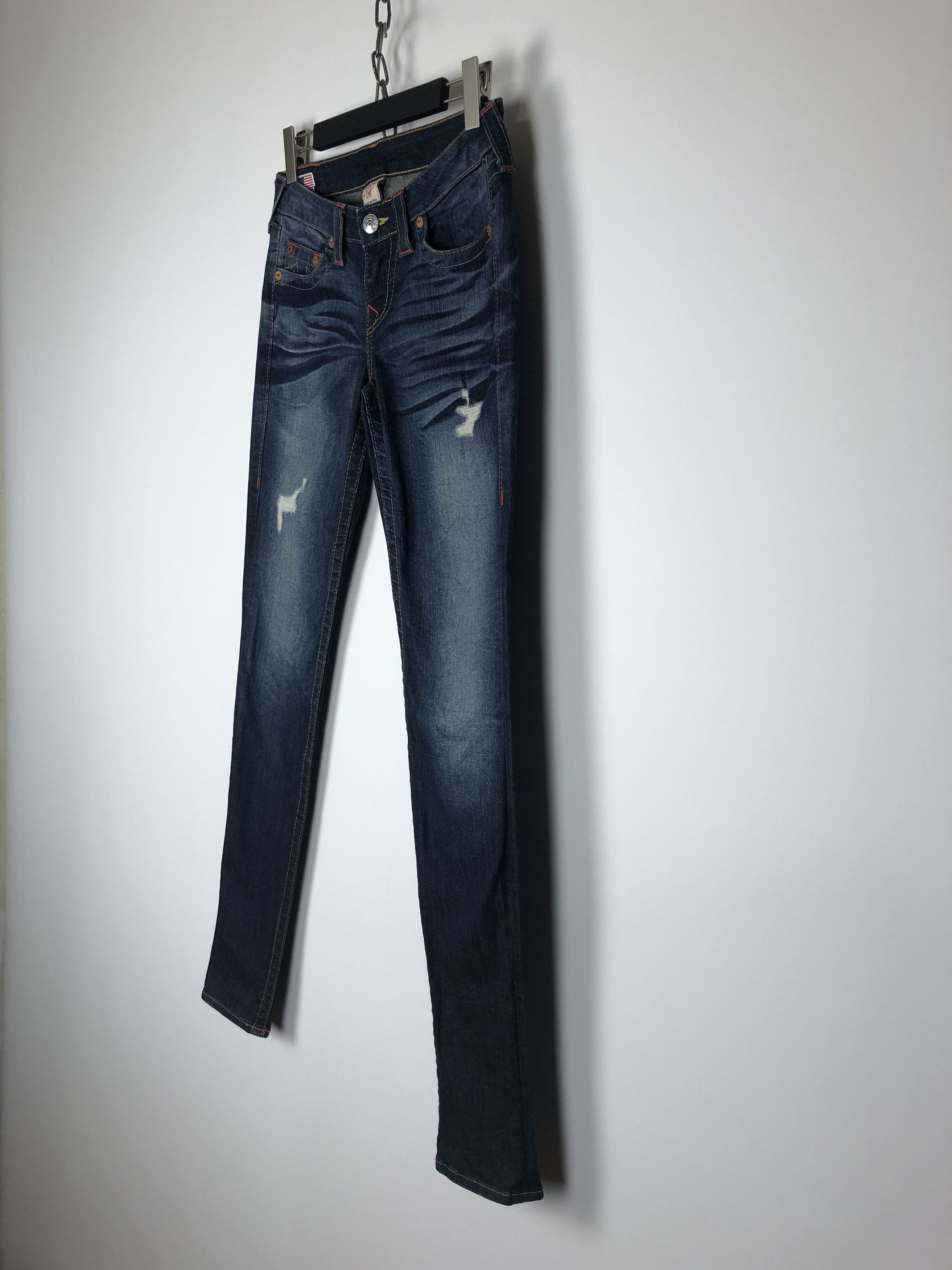 True Religion True Religion Blue Denim Jeans Pants Section Stella size 29 Size 29" - 6 Thumbnail