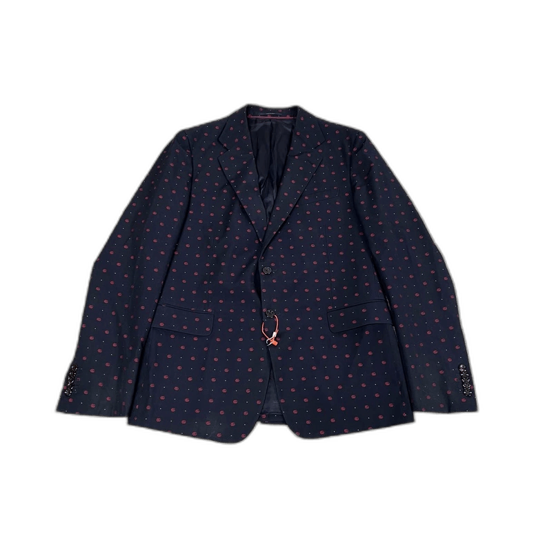 Gucci Gucci Full Print Double G Blazer Size US L / EU 52-54 / 3 - 1 Thumbnail