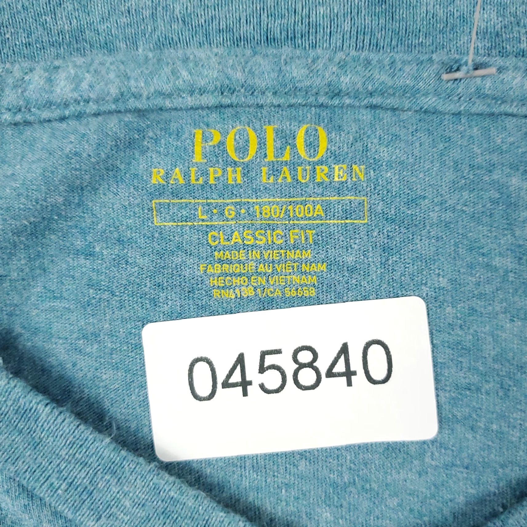 Ralph Lauren Ralph Lauren T-Shirt Mens Large Blue Casual Short Sleeve Classic Size US L / EU 52-54 / 3 - 7 Thumbnail