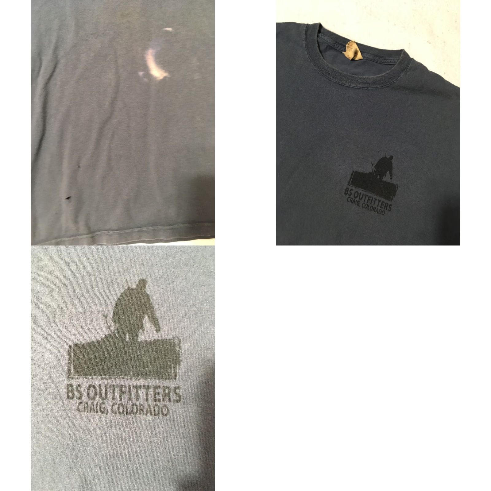 The Mountain The Mountain T-Shirt Sports Shirt Men L Blue Cotton Crew Neck Short Sleeve 2000s Vintage? Size US L / EU 52-54 / 3 - 8 Thumbnail
