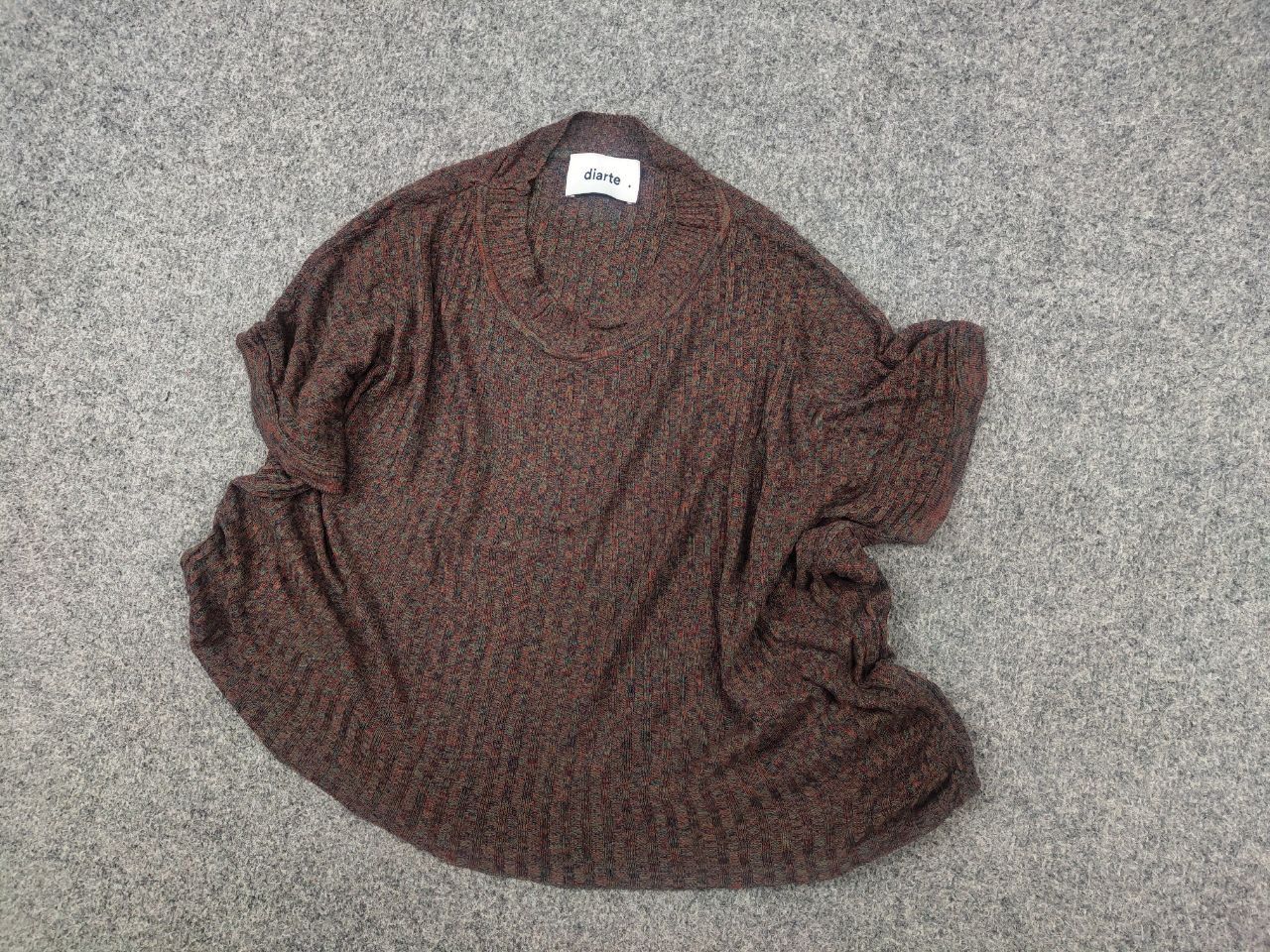 Vintage Diarte. Design Ethical loose-fit viscose wide-cut T-shirt Size ONE SIZE - 3 Thumbnail