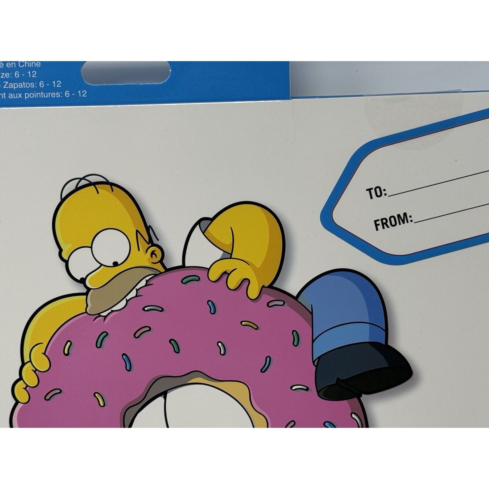 The Simpsons The Simpsons Christmas 12 Days Of Socks 4 Crew 8 Low Cut Size ONE SIZE - 5 Thumbnail