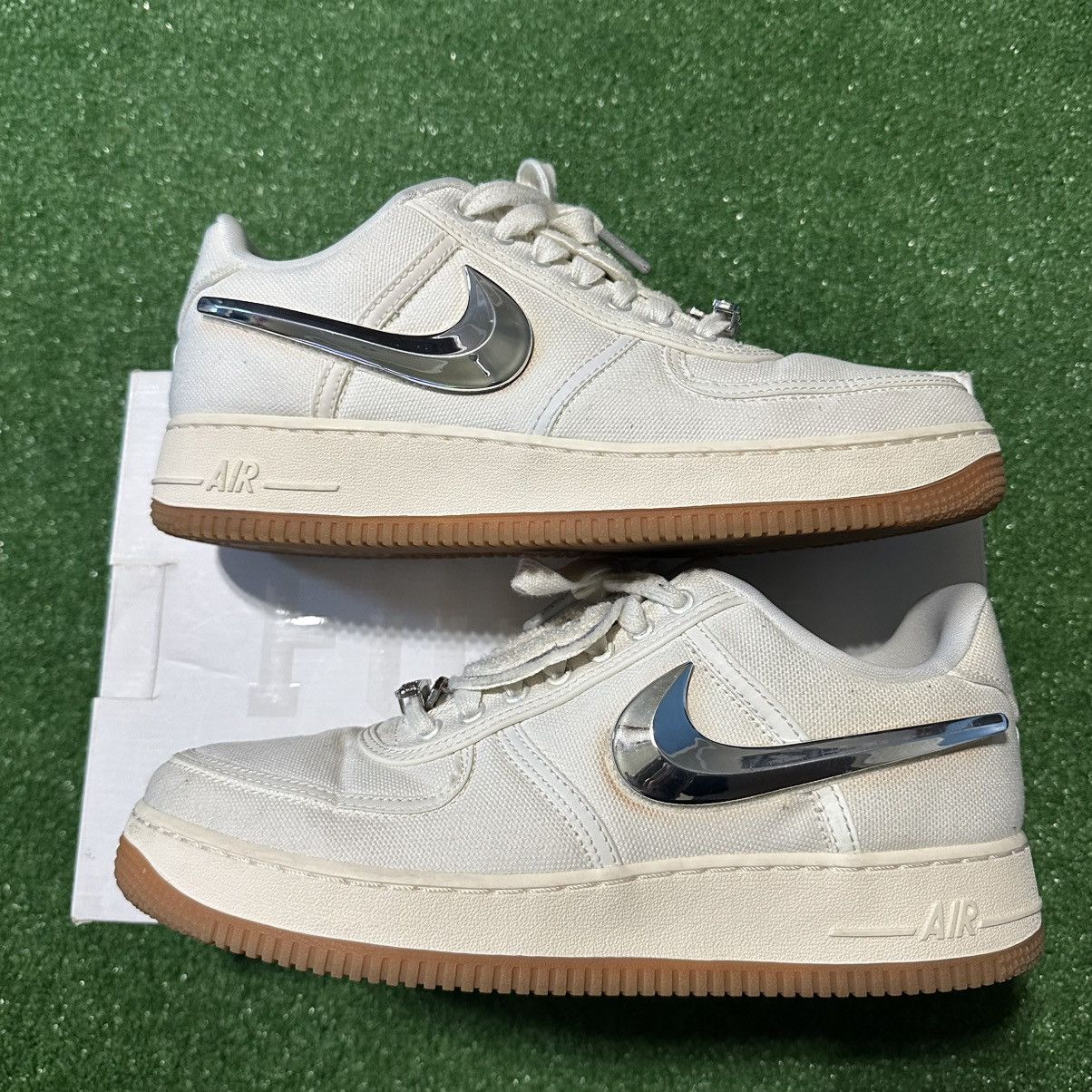 travis scott nike air force 1 low sail