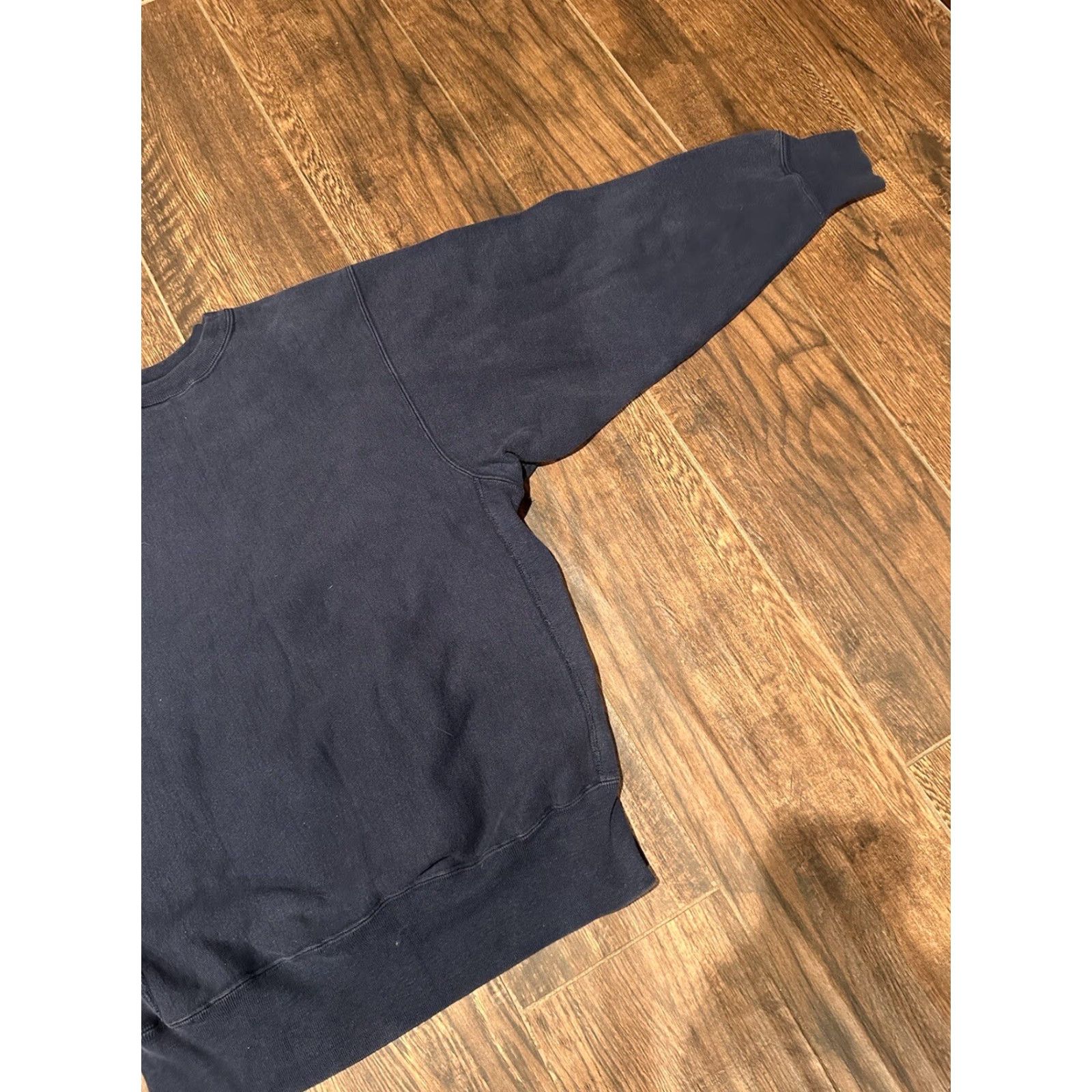 Champion VINTAGE Champion Reverse Weave Sweatshirt Crewneck XL Blue Navy 90s Mens Pullover Reversible Size US XL / EU 56 / 4 - 7 Thumbnail