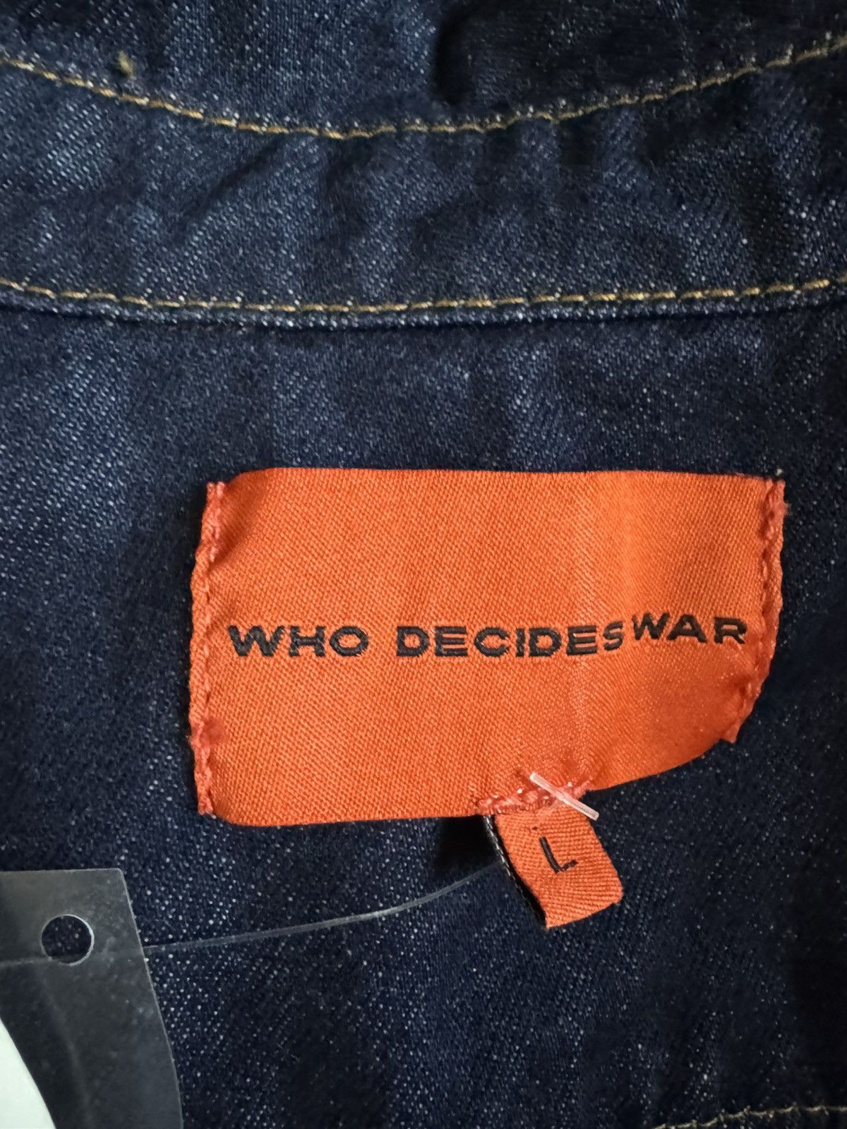 Who Decides War Who Decides War Denim Four Horsemen Trenchcoat - Indigo Size US L / EU 52-54 / 3 - 6 Thumbnail