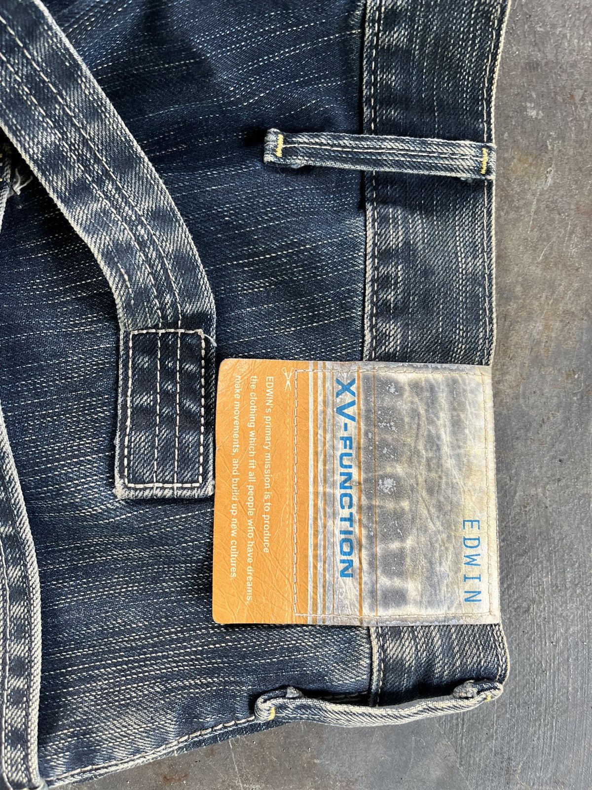 Edwin × Hysteric Glamour × Vintage Vintage Engineered Edwin Denim Size US 33 - 18 Thumbnail