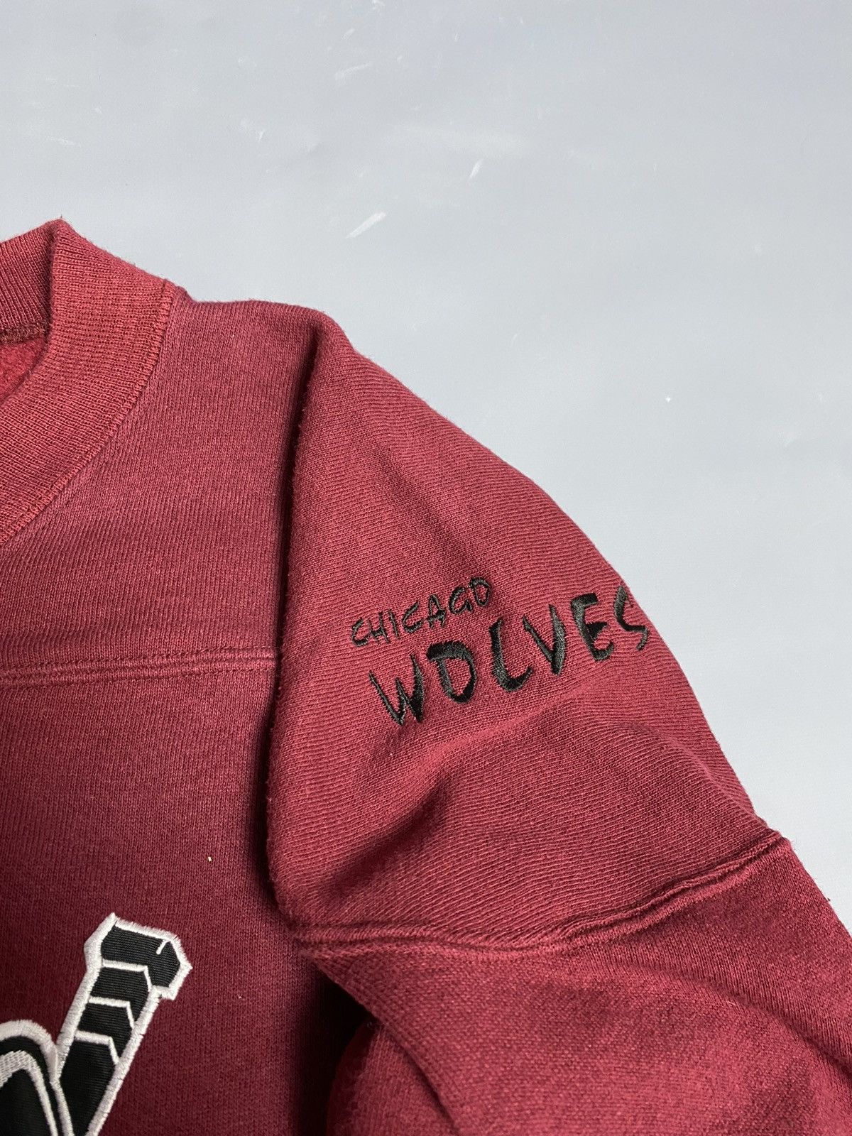 Starter VTG 90s Chicago Wolves Hockey Sweatshirt Jersey USA Mens M Size US M / EU 48-50 / 2 - 10 Thumbnail
