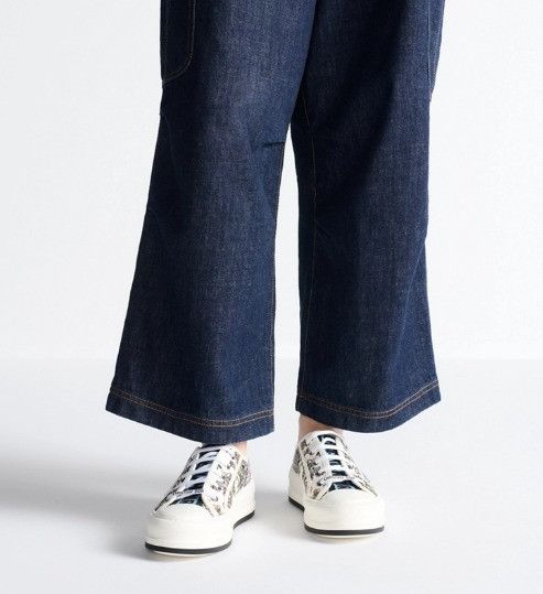 Dior o1w1db11025 KCK385 Platform Low-Top Sneakers in Multicolor Size US 8 / IT 38 - 4 Thumbnail