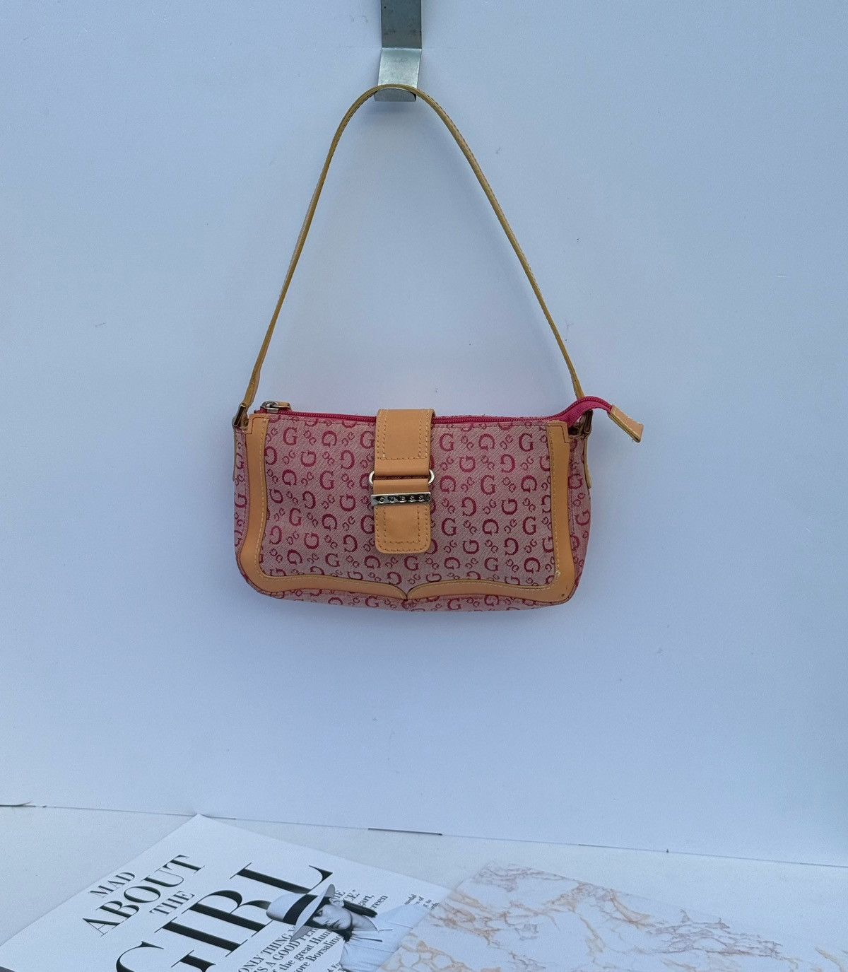 Guess Guess vintage mini pink bag Size ONE SIZE - 7 Thumbnail