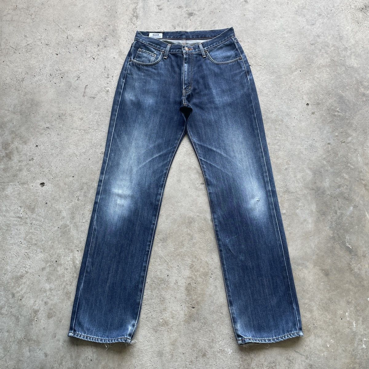 Edwin W31x33.5 Vintage Edwin 404 Denim Faded Pants Jeans Size US 31 - 1 Thumbnail