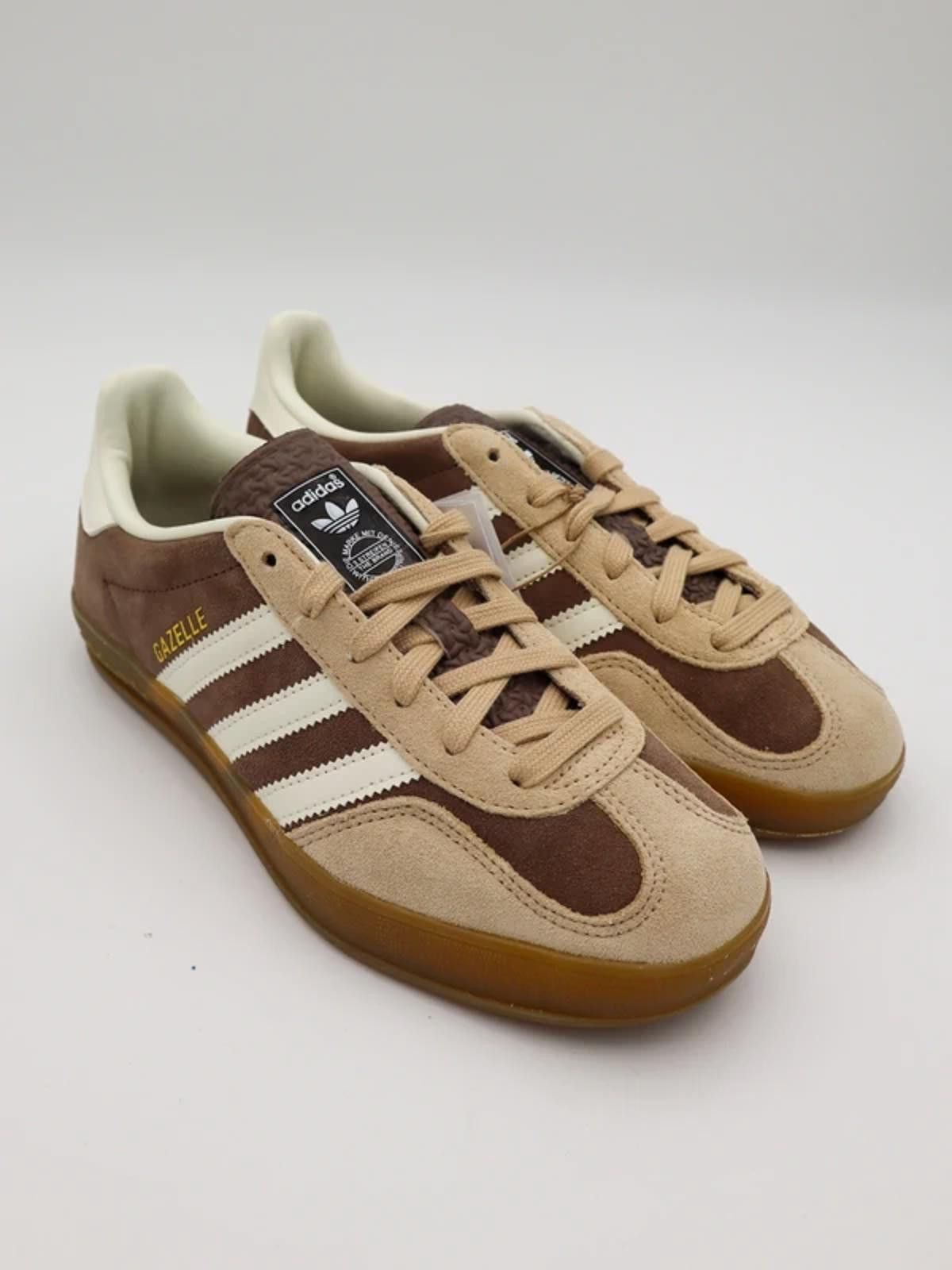 adidas Gazelle Indoor - IF9646 - Earthy Neutral Sneakers