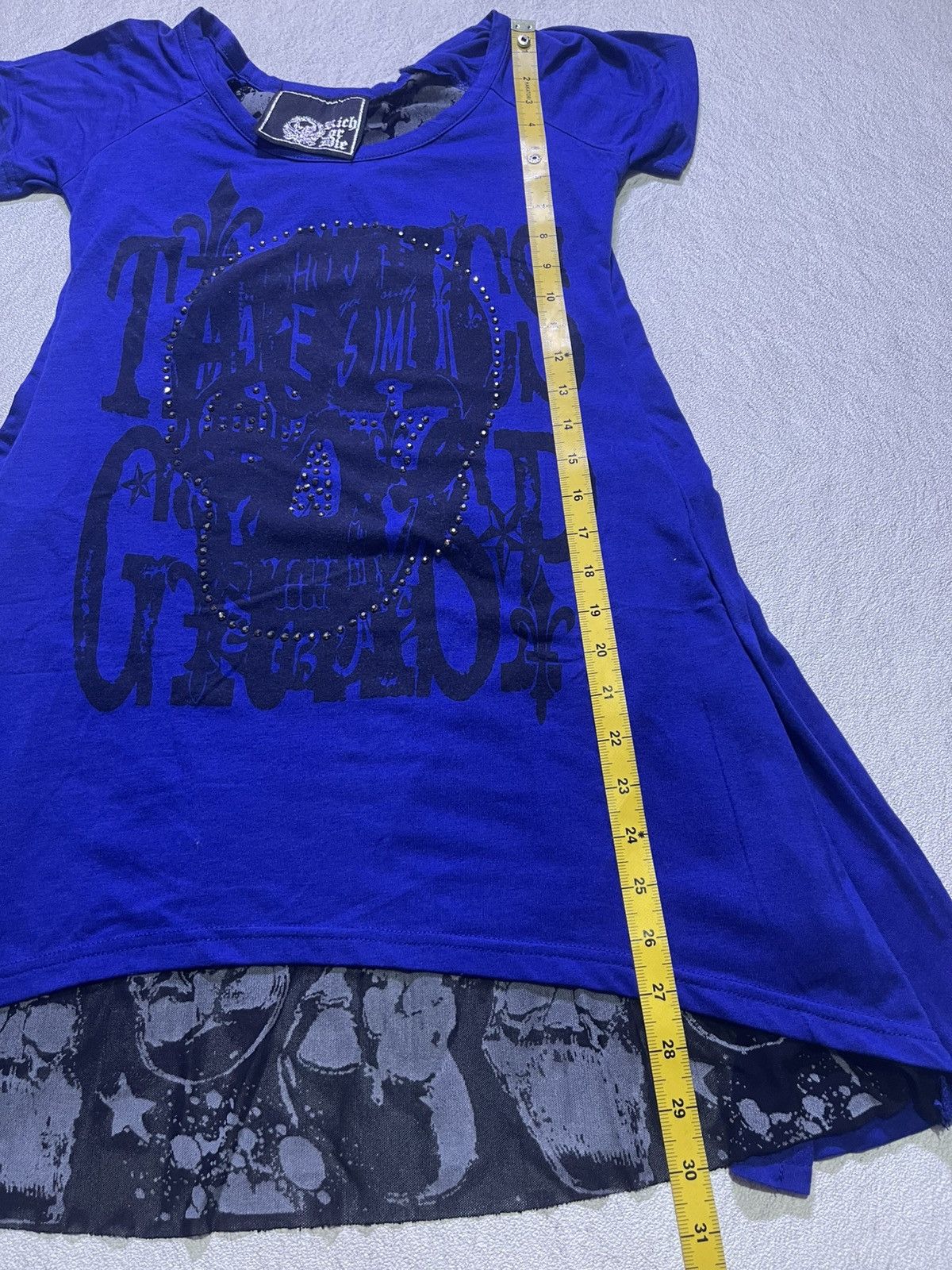 Hysteric Glamour Y2K RICH OR DIE short sleeve tshirt Size S / US 4 / IT 40 - 12 Thumbnail