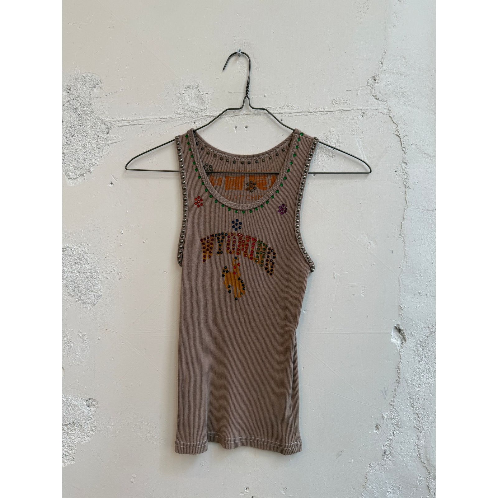 The Great China Wall Great China Wall x Hot Mess Tie Dye Studded Tank Top Size M / US 6-8 / IT 42-44 - 1 Thumbnail