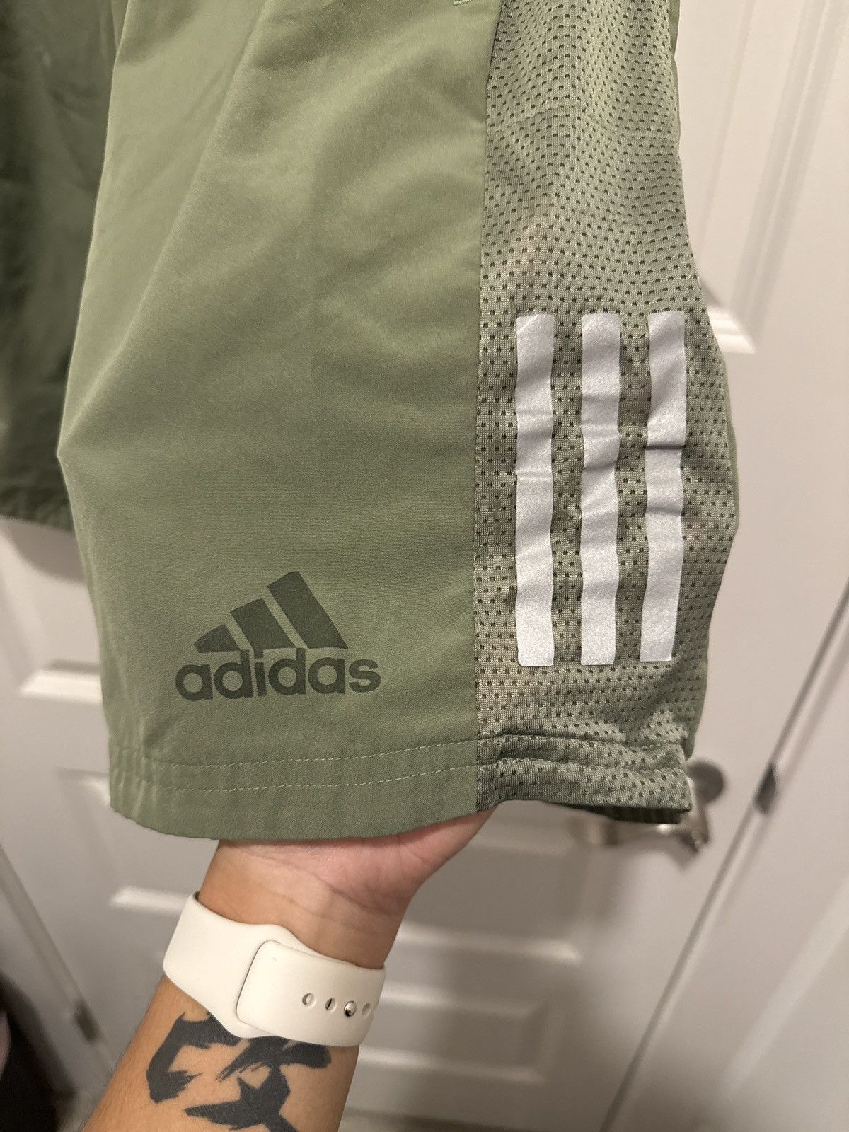 Adidas Adidas Running Shorts Green Size US 32 / EU 48 - 3 Thumbnail