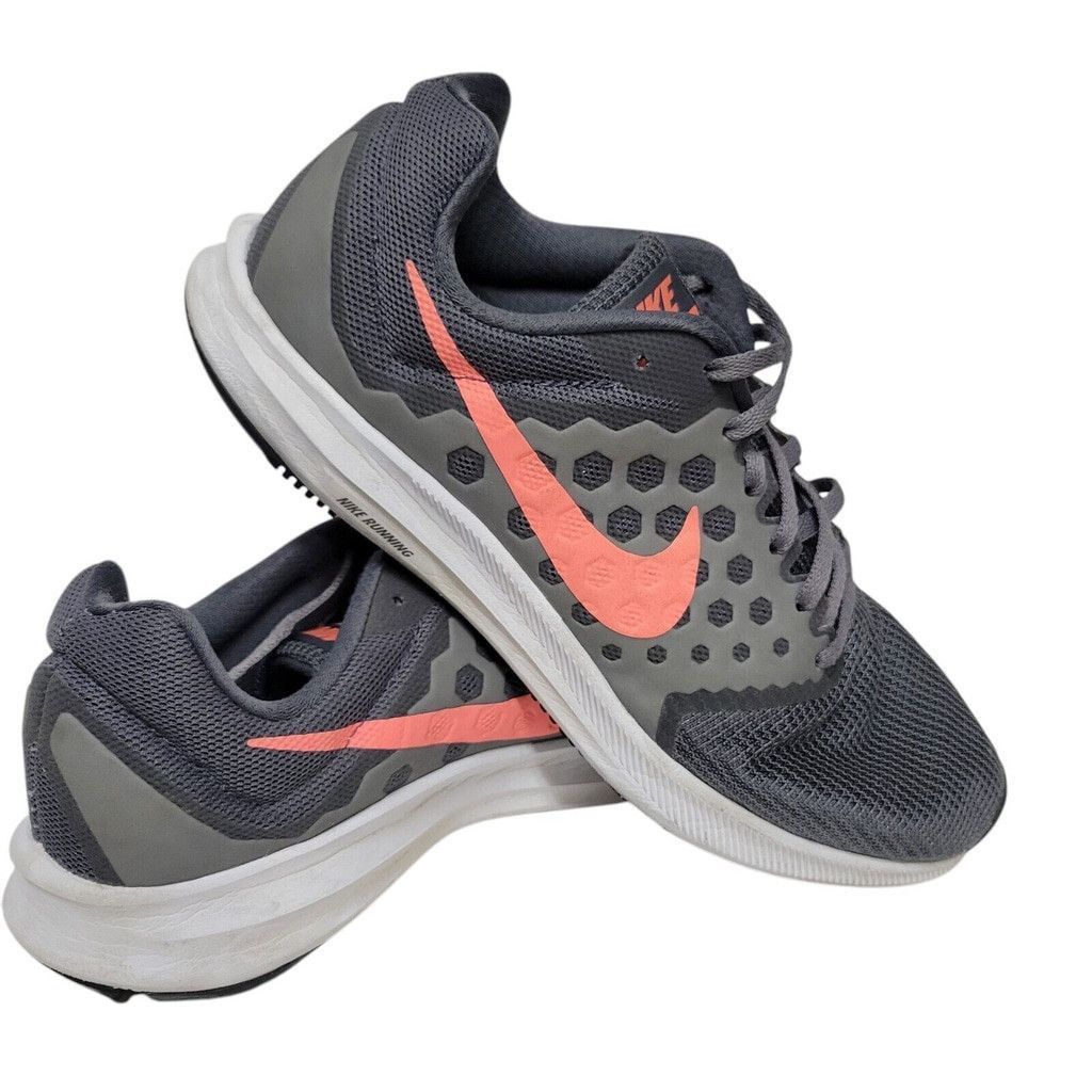Nike Nike Downshifter Gray Lava Glow Running Shoes Women's 9.5 Size US 9.5 / IT 39.5 - 2 Thumbnail