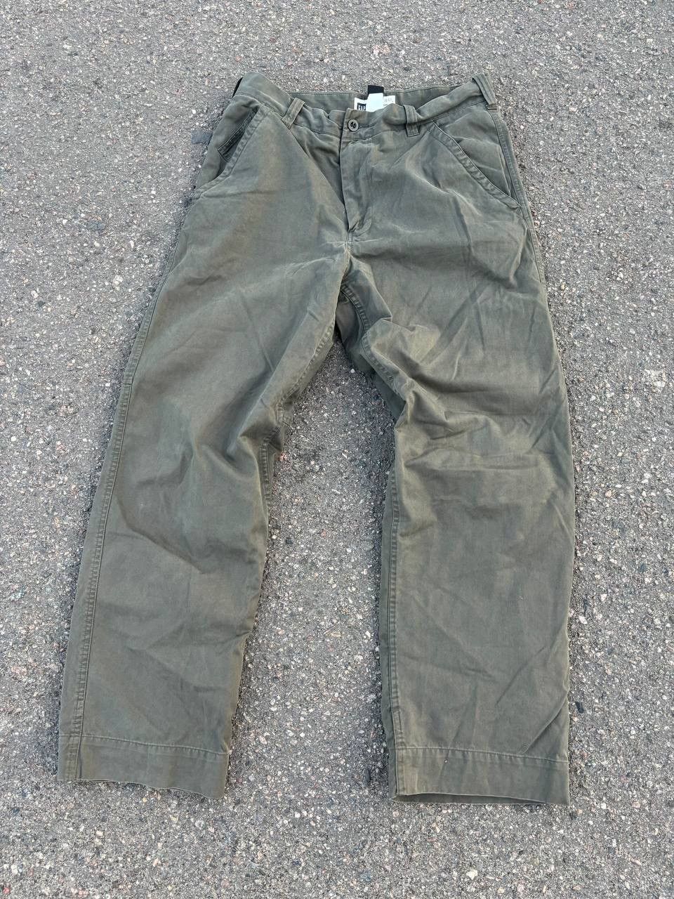 Gap × Japanese Brand × Vintage Vintage Gap Filed Officer Brushed Flannel Military Pants Size US 33 - 2 Thumbnail