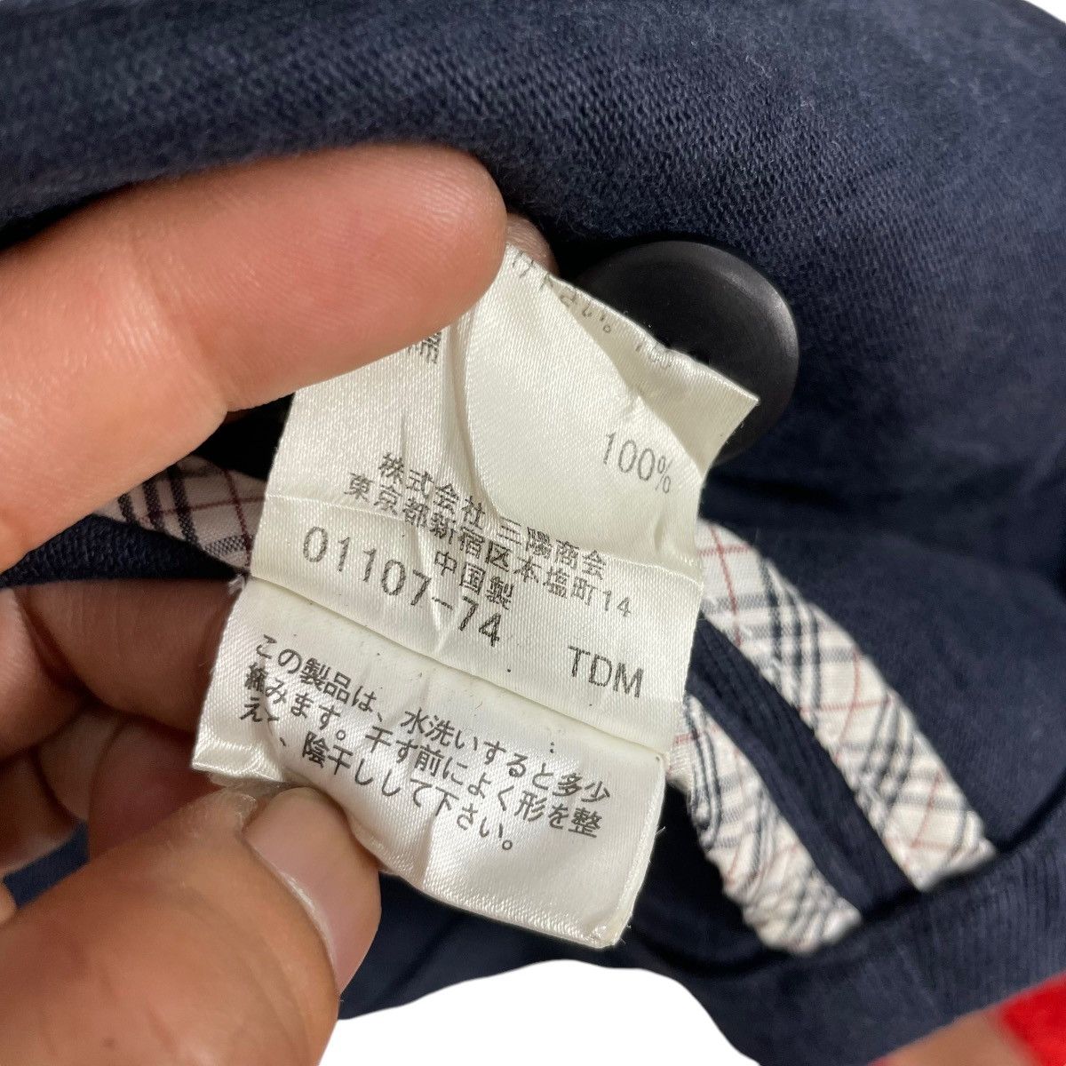 Burberry Vintage Burberry Black Label Jacket Navy Blue Button Up Size US M / EU 48-50 / 2 - 14 Thumbnail