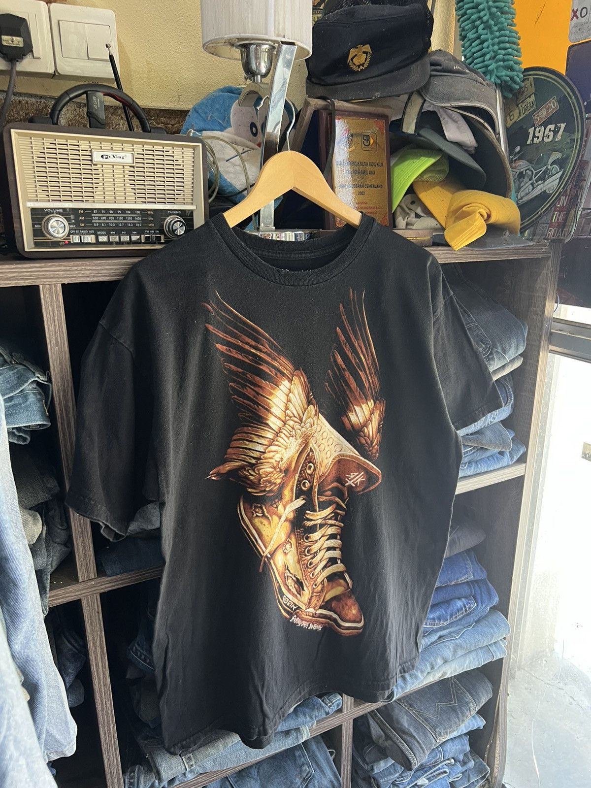 Rook 🔥Rook Everyones Enemy Big Shoe Tee Size US M / EU 48-50 / 2 - 4 Thumbnail