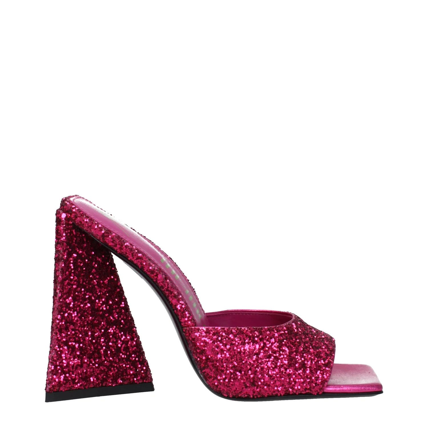 The Attico ob1o1e1224 Glitter Sandals in Fuchsia Size US 7.5 / IT 37.5 - 1 Thumbnail