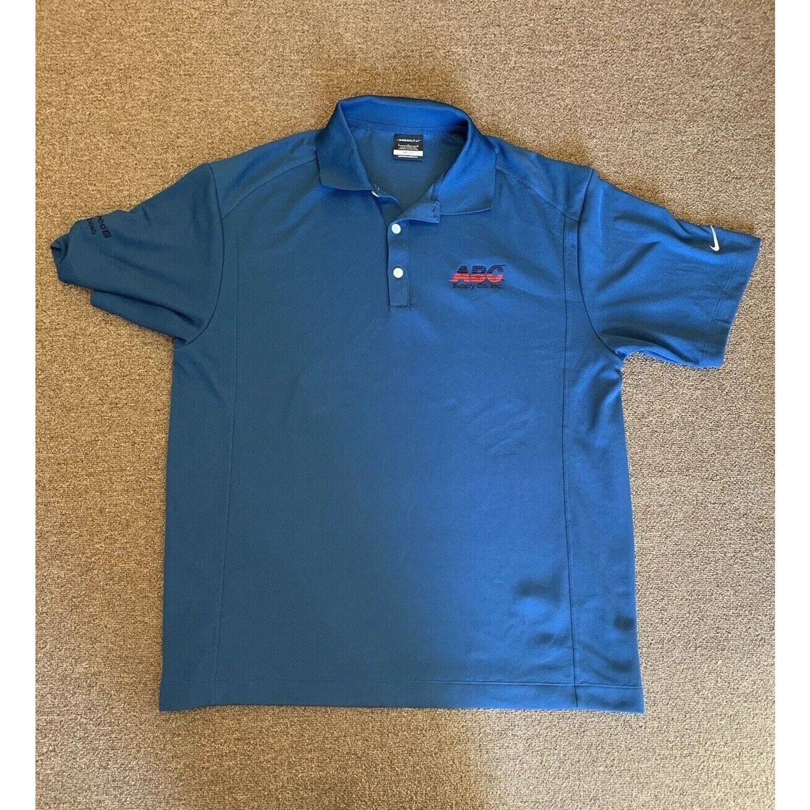 Nike Nike Golf Polo Shirt Men L Blue Short Sleeve Pullover Collar Size US L / EU 52-54 / 3 - 1 Thumbnail