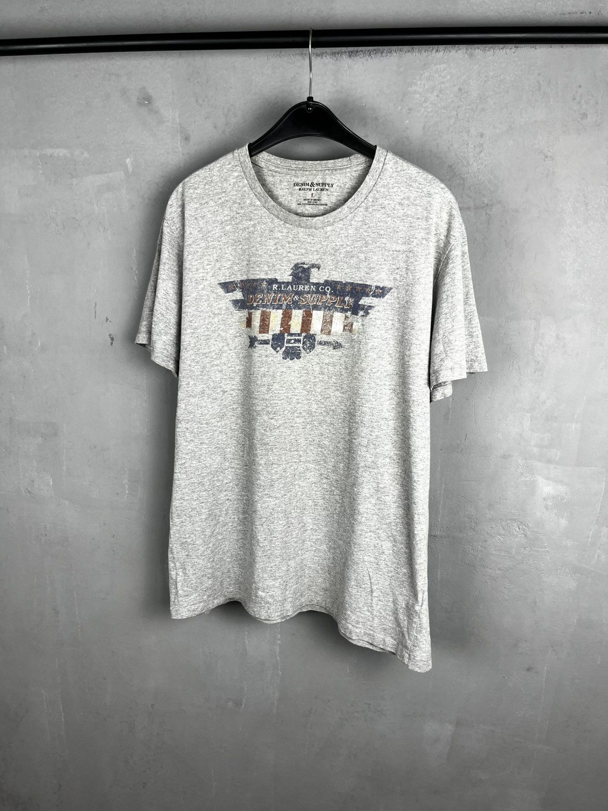 Denim & Supply Ralph Lauren Ralph Lauren t shirt military style vintage Size US L / EU 52-54 / 3 - 1 Thumbnail