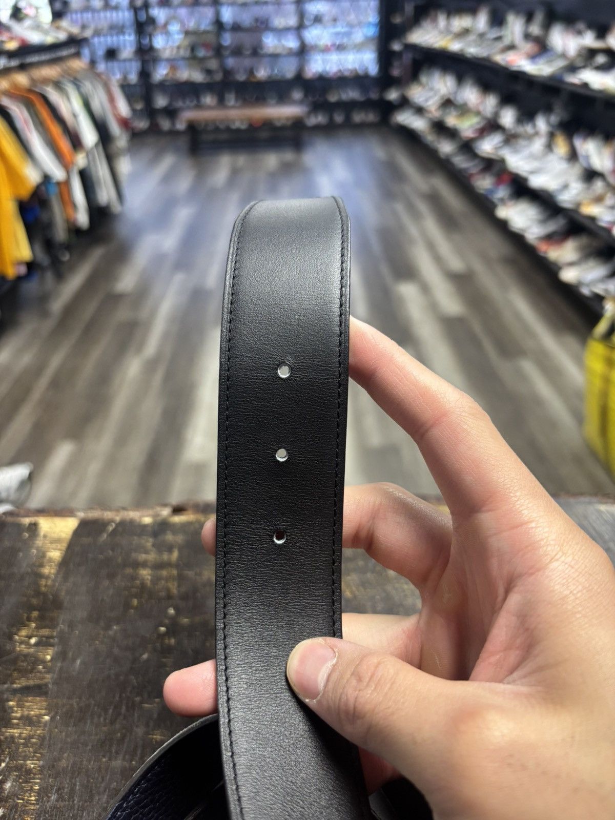 Hermes Hermes Navy Belt Size 28 - 2 Thumbnail