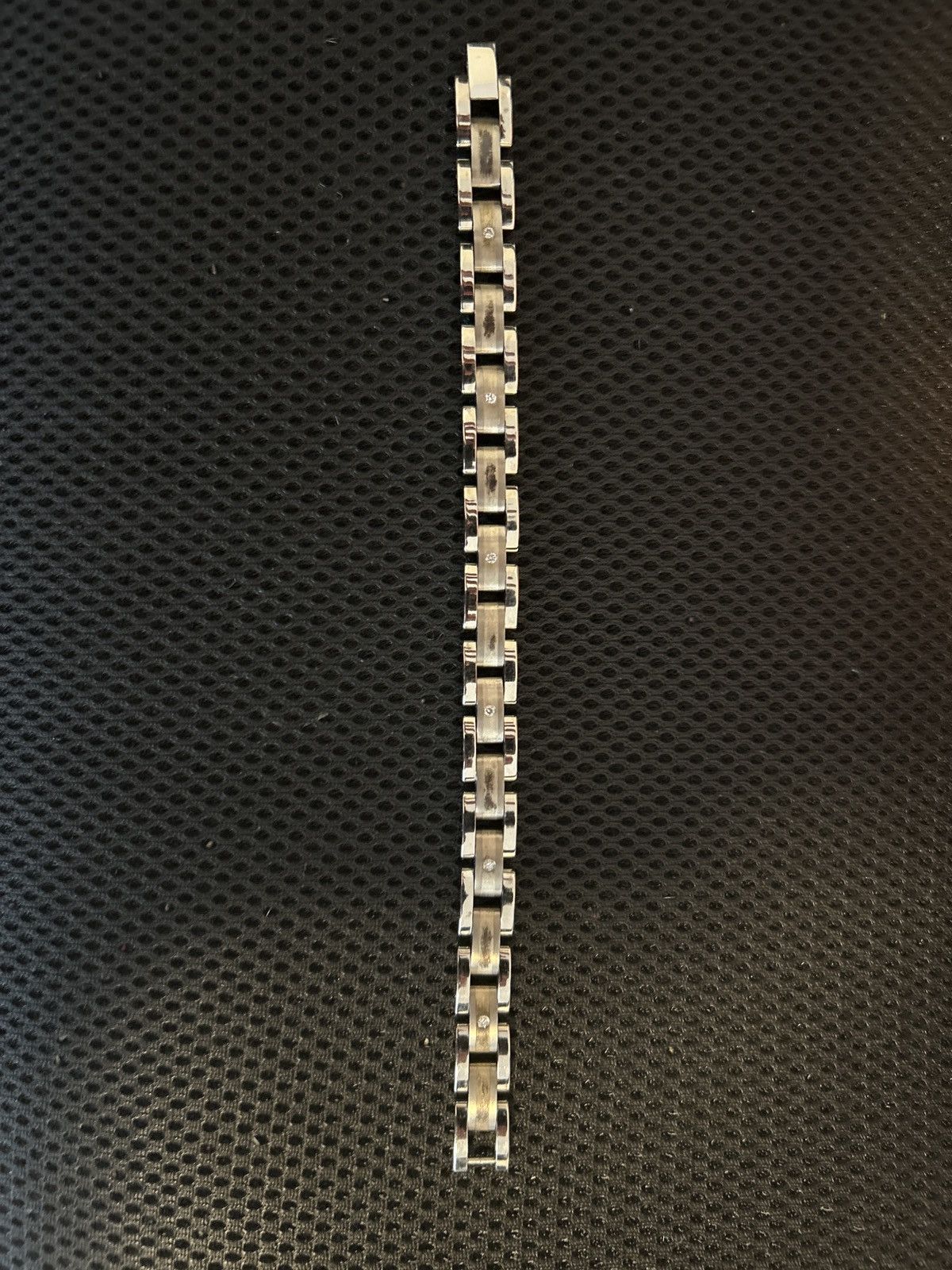 Other Stainless steel bracelet with diamonds Size ONE SIZE - 5 Thumbnail