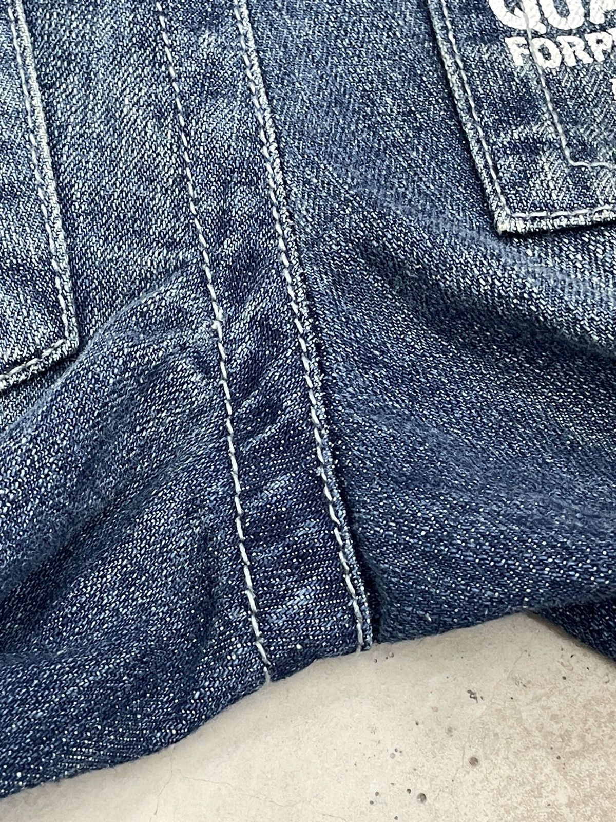 Blue Blue Japan × Hysteric Glamour × Japanese Brand Blue Moon Blue Y2k Style Wording Pocket Clone Devgru Style Size US 30 / EU 46 - 15 Thumbnail