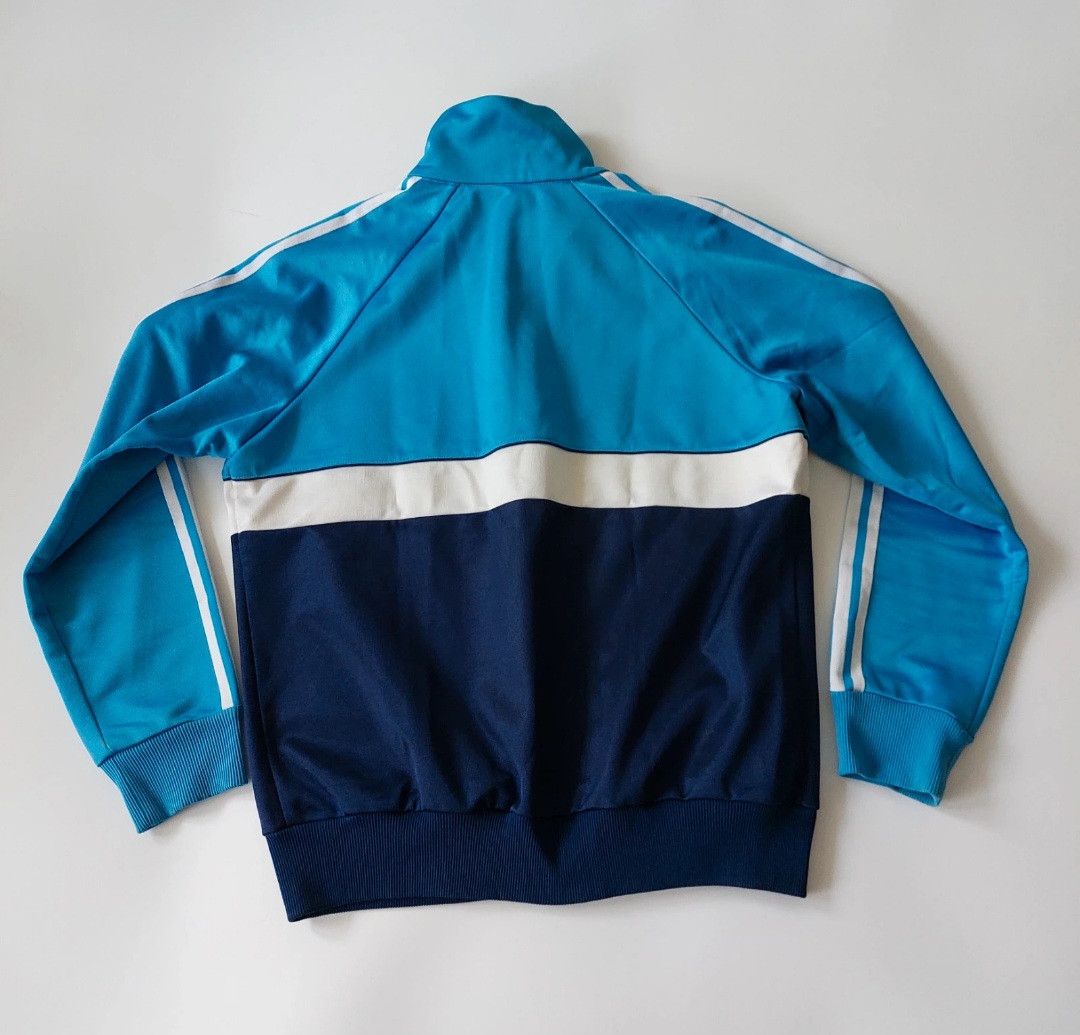 Adidas 1970/80s Adidas track jacket Made in West Germany Size US L / EU 52-54 / 3 - 3 Thumbnail