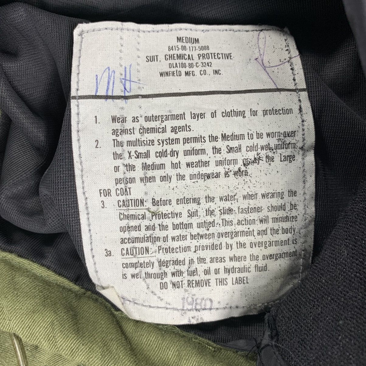Vintage Vintage 1980’s Army Utility Jacket Scoville Zipper Size US L / EU 52-54 / 3 - 3 Thumbnail