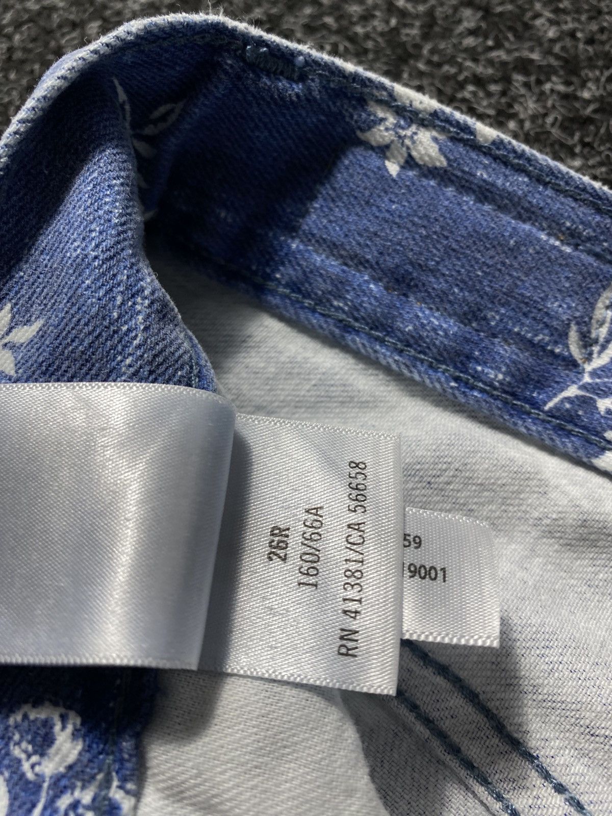 If Six Was Nine × Polo Ralph Lauren × Vintage Vintage Y2K Floral Polo Ralph Lauren Jeans baggy pants Size 27" / US 4 / IT 40 - 15 Thumbnail