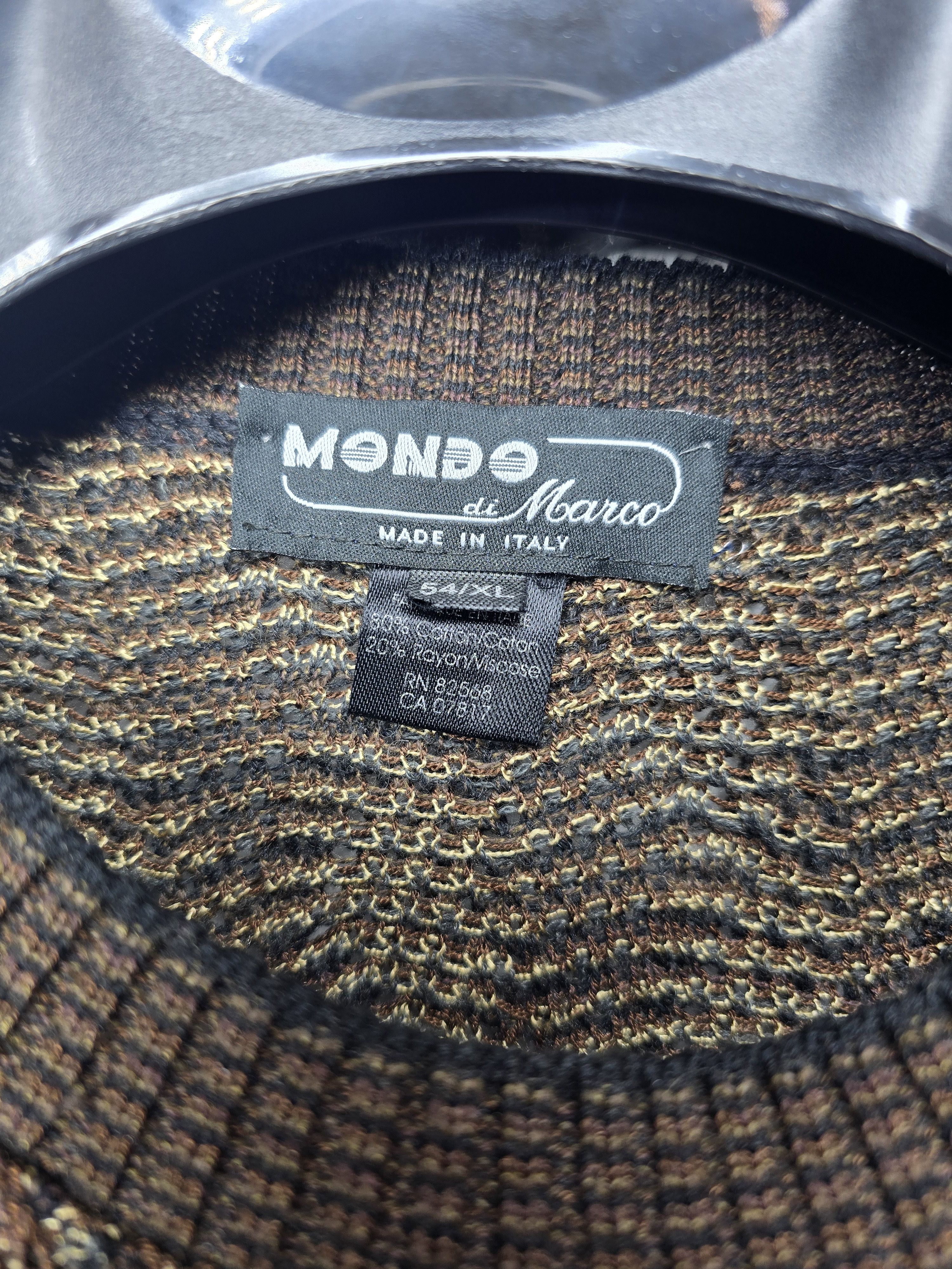 Other Mondo di Marco Italian Textured Crewneck Sweater Earth Tones Size US L / EU 52-54 / 3 - 3 Thumbnail