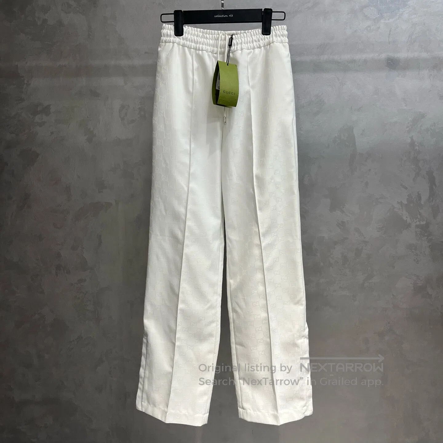 Gucci Guicci size xxs Loose-fitting GG jacquard long pants – cas Size US 26 / EU 42 - 1 Thumbnail